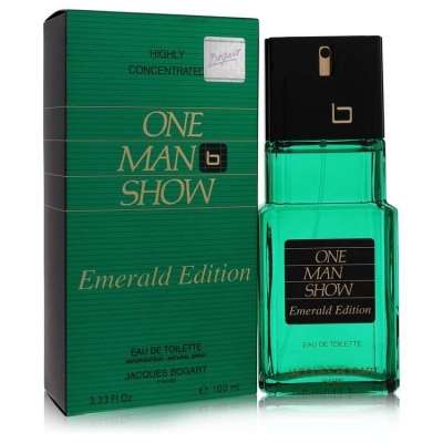 One Man Show Emerald by Jacques Bogart Eau De Toilette Spray 3.4 oz For Men