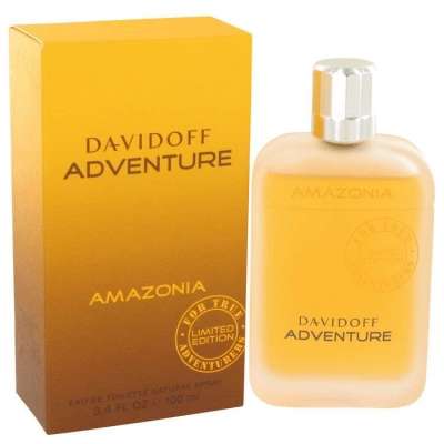 Davidoff Adventure Amazonia by Davidoff Eau De Toilette Spray 3.4 oz For Men