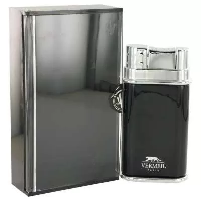 Vermeil Black by Vermeil Eau De Toilette Spray 3.4 oz For Men