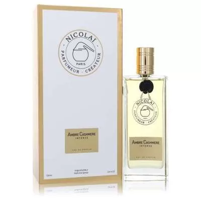 Ambre Cashmere Intense by Nicolai Eau De Parfum Spray (Unisex) 3.4 oz For Women