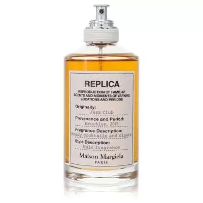 Replica Jazz Club by Maison Margiela Eau De Toilette Spray (Unisex Tester) 3.4 oz For Men