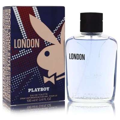 Playboy London by Playboy Eau De Toilette Spray 3.4 oz For Men
