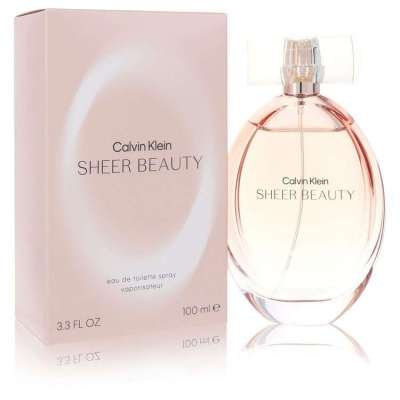 Sheer Beauty by Calvin Klein Eau De Toilette Spray 3.4 oz For Women