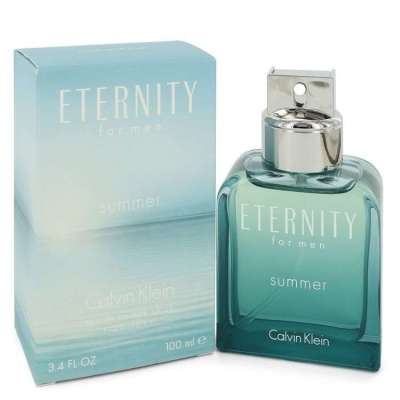 Eternity Summer by Calvin Klein Eau De Toilette Spray (2012) 3.4 oz For Men