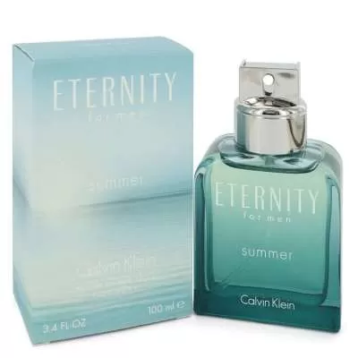 Eternity Summer by Calvin Klein Eau De Toilette Spray (2012) 3.4 oz For Men