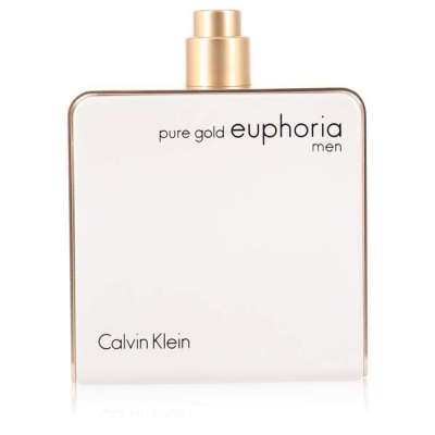 Euphoria Pure Gold by Calvin Klein Eau De Parfum Spray (Tester) 3.4 oz For Men