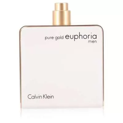 Euphoria Pure Gold by Calvin Klein Eau De Parfum Spray (Tester) 3.4 oz For Men