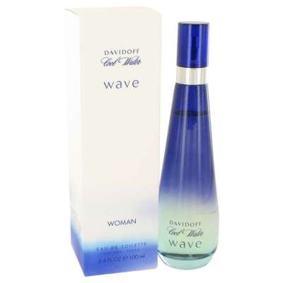 Cool Water Wave by Davidoff Eau De Toilette Spray 3.4 oz For Women