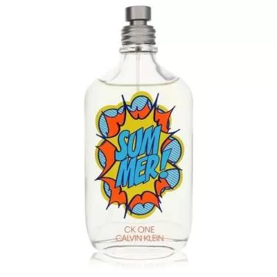 CK ONE Summer by Calvin Klein Eau De Toilette Spray (2019 Unisex Tester) 3.4 oz For Men