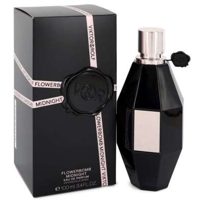 Flowerbomb Midnight by Viktor & Rolf Eau De Parfum Spray 3.4 oz For Women