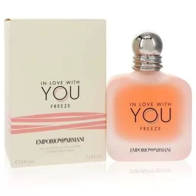 In Love With You Freeze by Giorgio Armani Eau De Parfum Spray 3.4 oz For Women