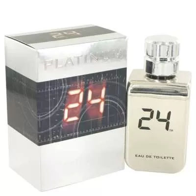 24 Platinum The Fragrance by ScentStory Eau De Toilette Spray 3.4 oz For Men