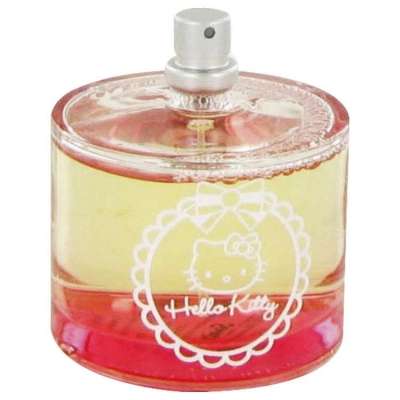 Hello Kitty by Sanrio Eau De Toilette Spray (Tester) 3.4 oz For Women
