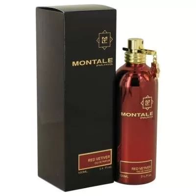 Montale Red Vetiver by Montale Eau De Parfum Spray 3.4 oz For Men