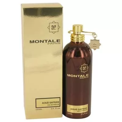 Montale Aoud Safran by Montale Eau De Parfum Spray 3.4 oz For Women