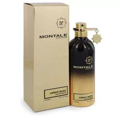 Montale Amber Musk by Montale Eau De Parfum Spray (Unisex) 3.4 oz For Women
