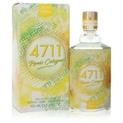 4711 Remix by 4711 Eau De Cologne Spray (Unisex 2020)  3.4 oz For Men
