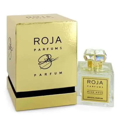 Roja Musk Aoud Crystal by Roja Parfums Extrait De Parfum Spray (Unisex) 3.4 oz For Women
