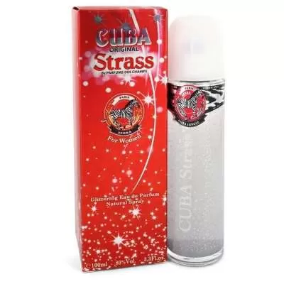 Cuba Strass Zebra by Fragluxe Eau De Parfum Spray 3.4 oz For Women