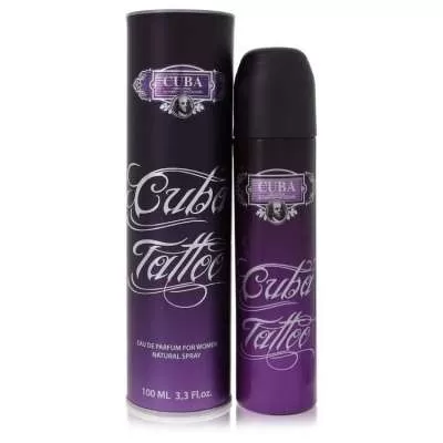 Cuba Tattoo by Fragluxe Eau De Parfum Spray 3.4 oz For Women