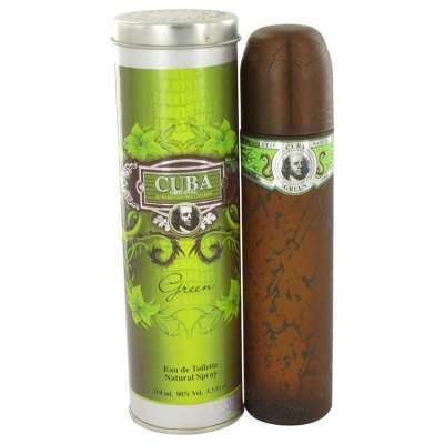 Cuba Green by Fragluxe Eau De Toilette Spray 3.4 oz For Men