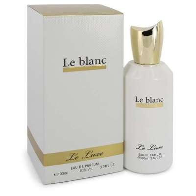 Le Luxe Le blanc by Le Luxe Eau De Parfum Spray 3.4 oz For Women