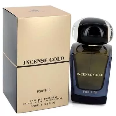 Incense Gold by Riiffs Eau De Parfum Spray (Unisex) 3.4 oz For Women