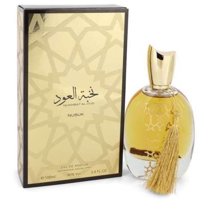 Nukhbat Al Oud by Nusuk Eau De Parfum Spray (Unisex) 3.4 oz For Women