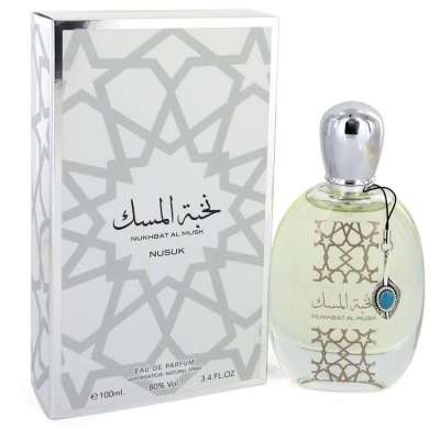 Nukhbat Al Musk by Nusuk Eau De Parfum Spray (Unisex) 3.4 oz For Men