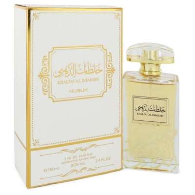 Khaltat Al Dhahabi by Nusuk Eau De Parfum Spray (Unisex) 3.4 oz For Men