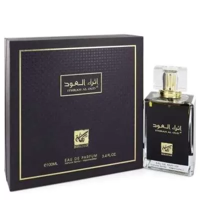Rihanah Ithrah Al Oud by Rihanah Eau De Parfum Spray (Unisex) 3.4 oz For Women