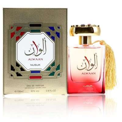 Alwaan by Nusuk Eau De Parfum Spray (Unisex) 3.4 oz For Women