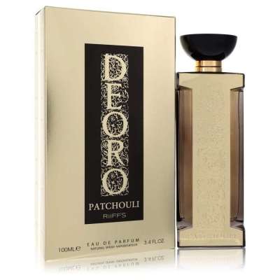 Riiffs Deoro Patchouli by Riiffs Eau De Parfum Spray (Unisex) 3.4 oz For Men