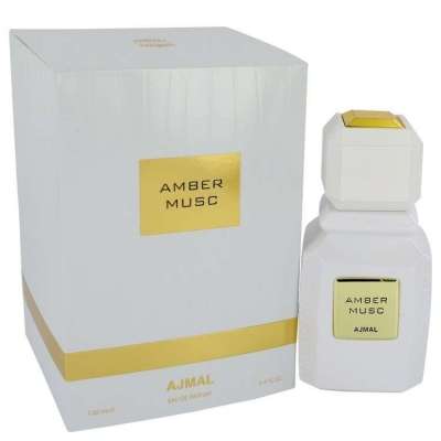 Ajmal Amber Musc by Ajmal Eau De Parfum Spray (Unisex) 3.4 oz For Women