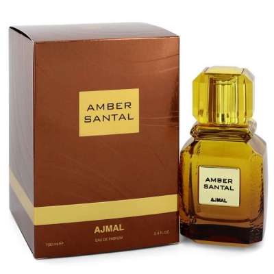 Ajmal Amber Santal by Ajmal Eau De Parfum Spray (Unisex) 3.4 oz For Women