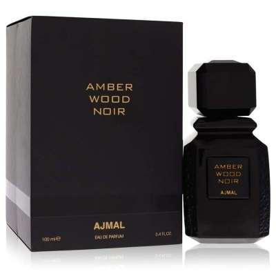 Ajmal Amber Wood Noir by Ajmal Eau De Parfum Spray (Unisex) 3.4 oz For Women