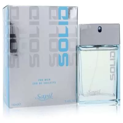 Sapil Solid by Sapil Eau De Toilette Spray 3.4 oz For Men