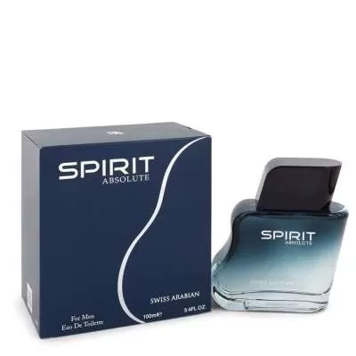 Swiss Arabian Spirit Absolute by Swiss Arabian Eau De Toilette Spray 3.4 oz For Men
