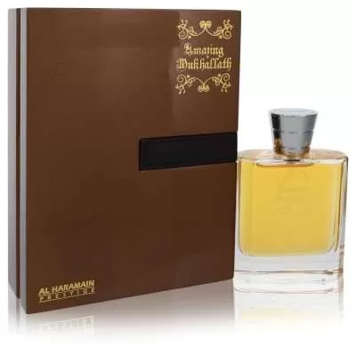 Al Haramain Amazing Mukhallath by Al Haramain Eau De Parfum Spray (Unisex) 3.4 oz For Men