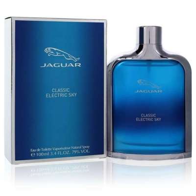 Jaguar Classic Electric Sky by Jaguar Eau De Toilette Spray 3.4 oz For Men