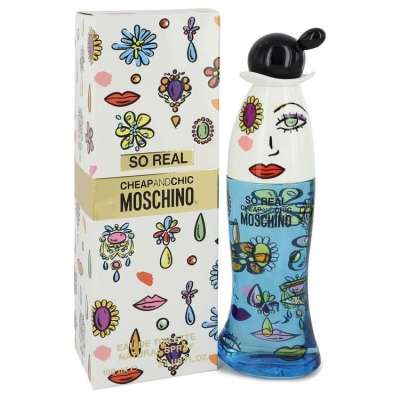 Cheap & Chic So Real by Moschino Eau De Toilette Spray 3.4 oz For Women