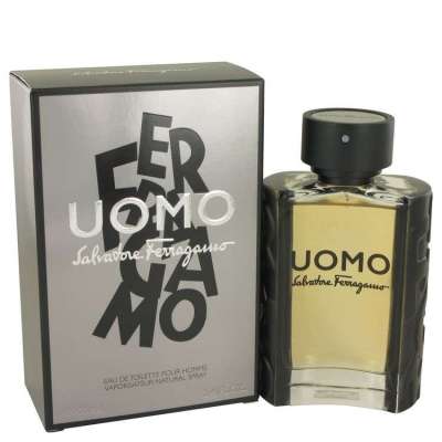 Salvatore Ferragamo Uomo by Salvatore Ferragamo Eau De Toilette Spray 3.4 oz For Men