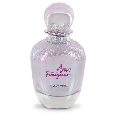 Amo Flowerful by Salvatore Ferragamo Eau De Toilette Spray (Tester) 3.4 oz For Women