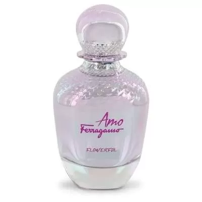 Amo Flowerful by Salvatore Ferragamo Eau De Toilette Spray (Tester) 3.4 oz For Women