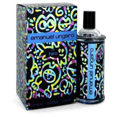 Emanuel Ungaro For Him by Ungaro Eau De Toilette Spray 3.4 oz For Men