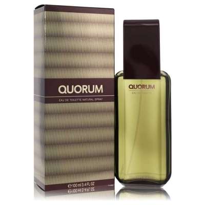 QUORUM by Antonio Puig Eau De Toilette Spray 3.4 oz For Men