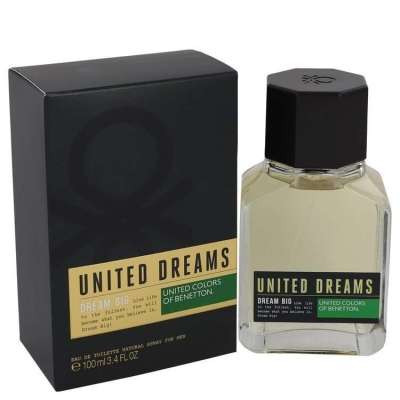 United Dreams Dream Big by Benetton Eau De Toilette Spray 3.4 oz For Men