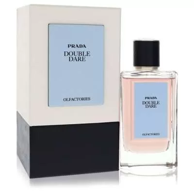 Prada Olfactories Double Dare by Prada Eau De Parfum Spray with Gift Pouch (Unisex) 3.4 oz For Men