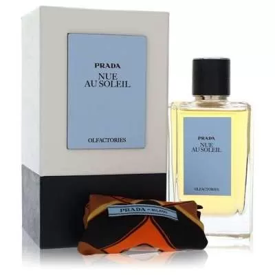 Prada Olfactories Nue Au Soleil by Prada Eau De Parfum Spray with Free Gift Pouch 3.4 oz 3.4 oz Eau 