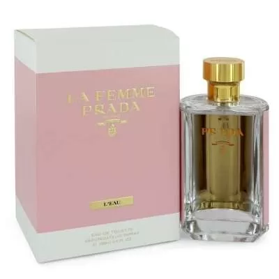Prada La Femme L'eau by Prada Eau De Toilette Spray 3.4 oz For Women